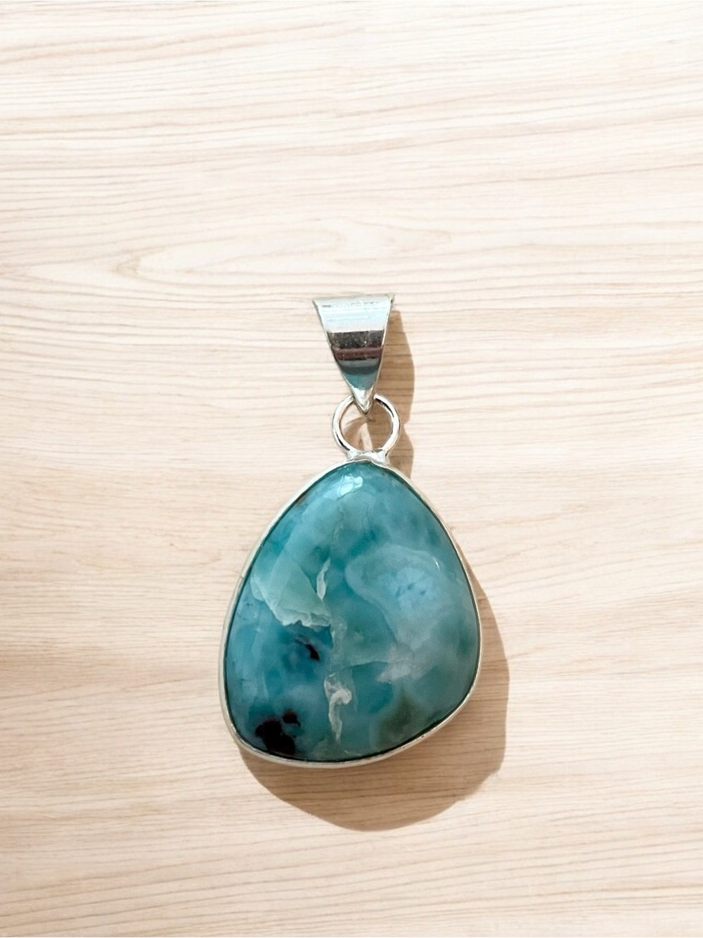 Larimar Gemstone Pendant